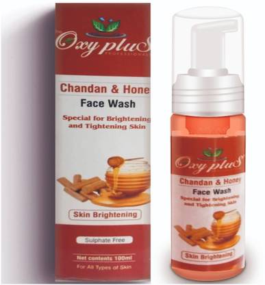 oxy plus Chandan  ! Skin Brightening ! Chandan & Honey  ( 1 x 100 ml) Face Wash