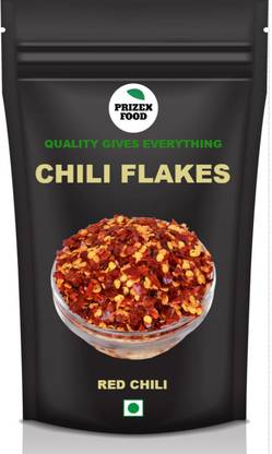 Prizex Red Chilli Flakes Seasonings for Pizza,Pasta | Pizza Chili 100g