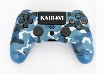 kairavi PS4 ARMY BLUE WIRELESS CONTROLLER  Joystick