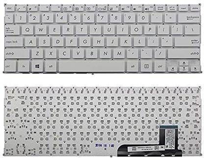 WISTAR E200H E200HA F201 F201E F202 F202E T300F T300FA X201 X201E X202 X202E X205T X205TA (White) Without Frame Laptop Keyboard Replacement Key