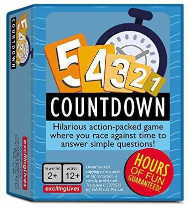 Exciting Lives Countdown Five Seconds Party Game
