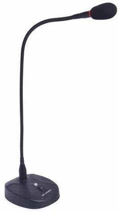 WON Table Meeting Microphone/Table Gooseneck Wired Microphone System - Table Mounted Corded Voice Condenser Mic with Pop Filter - XLR to 1/4'' Sound Cord - for Karaoke, Conference Microphone