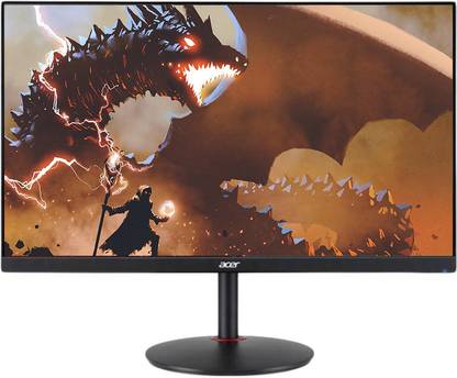 Acer Nitro 68.58 cm (27 inch) Quad HD LED Backlit IPS Panel Height Adjustable Gaming Monitor (XV272U)