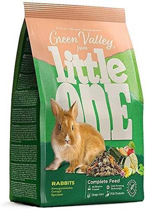 Little one Green Valley Grass Food for Rabbits, 750 g Rabbit Treat