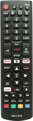 LipiWorld RM-L1616 AKB75675301 AKB75095308 AKB75675311 Universal Remote Control Compatible for  LED LCD Smart TV LG Remote Controller
