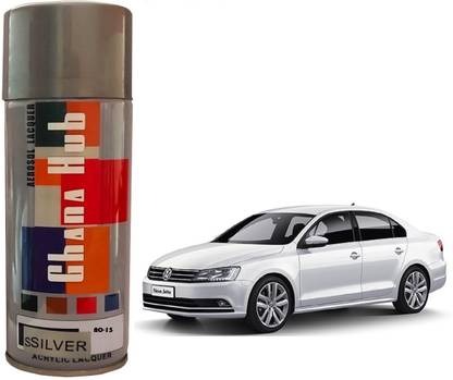 GHANA HUB PREMIUM CUBE F1 SINGLE Silver Spray Paint 400 ml