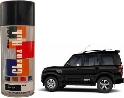 GHANA HUB PREMIUM CUBE F1 SINGLE Black Spray Paint 400 ml