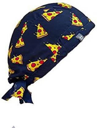 febris Spark Scrub Cap Pizza Surgical Head Cap