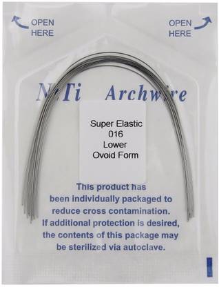 NMD NEXUS MEDODENT NiTi Arch Wire-Lower 0.016 Surgical Plier