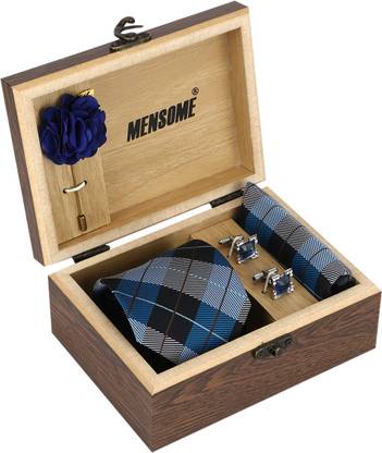 MENSOME Checkered Tie