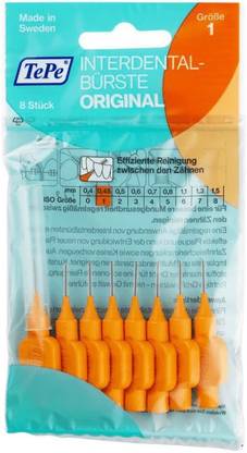 TePe Interdental brushes orange original size-1 (0.45mm) Soft Toothbrush