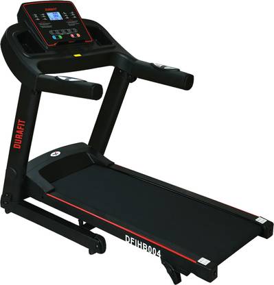 Durafit Atom 1.5 HP (Peak 2.5 HP) DC Motorized Treadmill (Max Weight:90 kg)