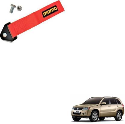 SEMAPHORE Universal Premium RED MOMO TOW BELT & STRAP Front & Rear For Maruti Grand Vitara 0.24 m Towing Cable