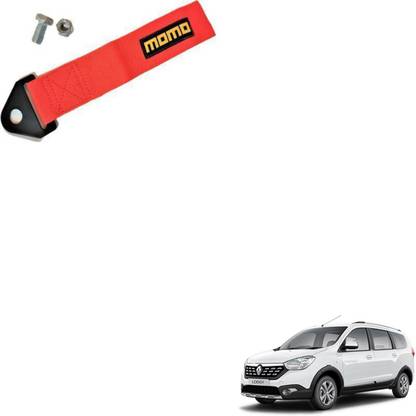 SEMAPHORE Universal Premium RED MOMO TOW BELT & STRAP Front & Rear For Renault Lodgy 0.24 m Towing Cable