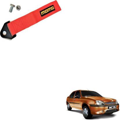 SEMAPHORE Universal Premium RED MOMO TOW BELT & STRAP Front & Rear For Ford Ikon 0.24 m Towing Cable