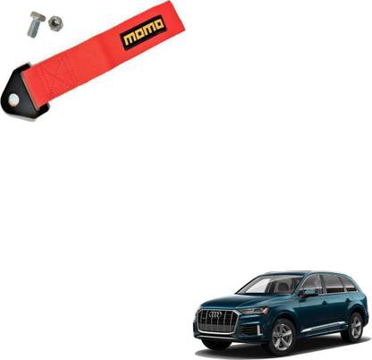 SEMAPHORE Universal Premium RED MOMO TOW BELT & STRAP Front & Rear For Audi Q7 0.24 m Towing Cable