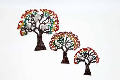 Aluminiumtree Artistic colour tree set of 3 pcs , small , medium, large Pack of 3