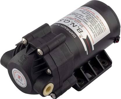 BNQS SK 100 GPD RO Booster Pump Input 24V DC + 2 Connectors Compatible All Ro Folter Media Filter Cartridge