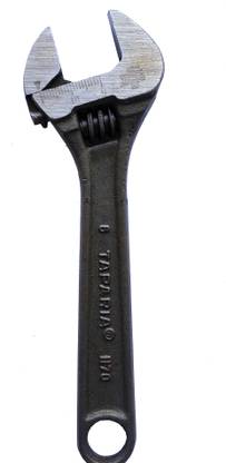 TAPARIA 1170-6N 150MM ADJUSTABLE SPANNER 1170-6N 150MM 6 INCH ADJUSTABLE SPANNER Single Sided Open End Wrench