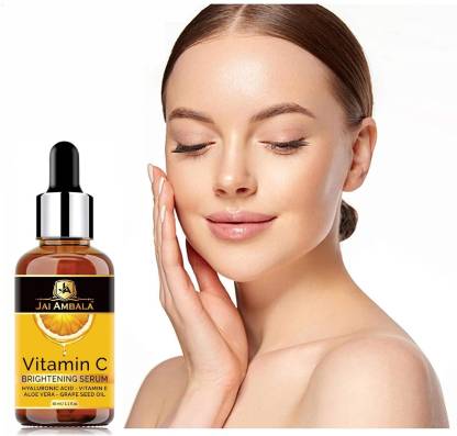 Jai Ambala Vitamin C Brightning Facial Serum enriched with Hyaluronic ...