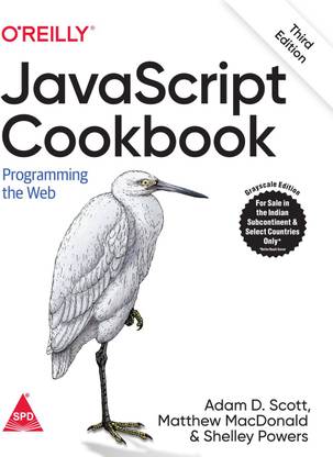 JavaScript Cookbook, Third Edition (Grayscale Indian Edition)