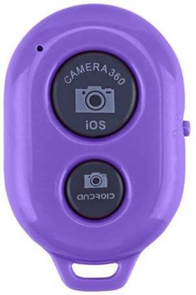 IMMUTABLE B82T_BLUETOOTH REMOTE_28_Selfie Bluetooth Remote Controller Shutter Button for Selfie Stick Tripods Monopods| Compatible with All Devices iPhone & Android Devices Camera Remote Control (MULTI COLOR)  Camera Remote Control
