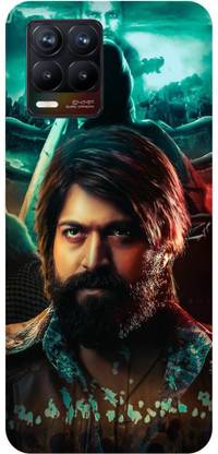 THESTONEWELL Back Cover for Realme 8pro k g f naveen kumar gowda south actor cases cover