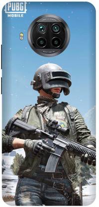 UMPRINT Back Cover for Mi 10i/M10iX08 Pubg Miramar Map Mapa Printed Back Cover