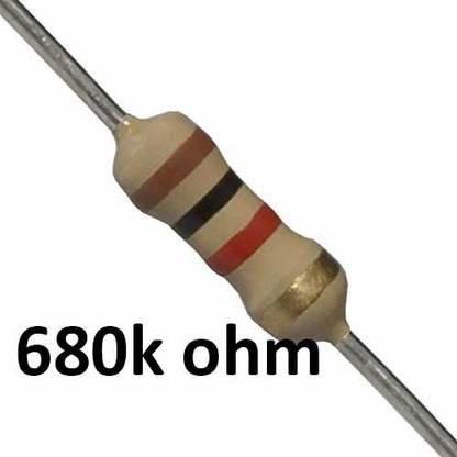 Prime Intact 680k ohm Resistor Fixed Resistor