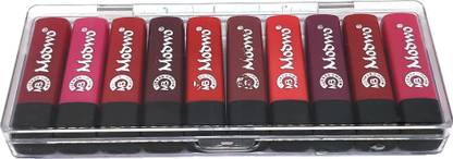 modwo Pocket Glossy lipstick set of 10