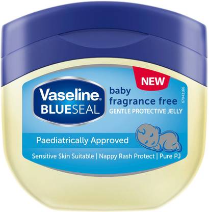 Vaseline Blue Seal Baby Fragrance Free Petroleum Jelly