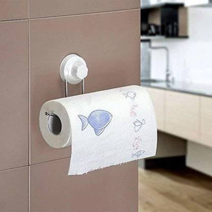 Uk Enterprise Kitchen Roll Holder Tissue Paper Stand Stainless Still No Drill Wall Mounted Dispenser Napkin In India - Wall Mounted Paper Roll Holder Uk