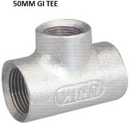 Unik 50MM GI TEE PACK OF 1 3-Way Tee Pipe Joint