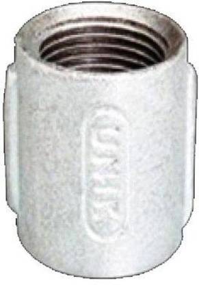 Unik 50MM GI SOCKET PACK OF 2 2-Way Coupling Pipe Joint