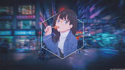 Anime Girls Picture In Picture Takarada Rikka Ssss Gridman Matte Finish Poster Paper Print