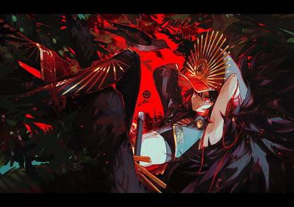 Anime Girls Fate Series Fate Grand Order Oda Nobunaga Fate Grand Order Matte Finish Poster Paper Print