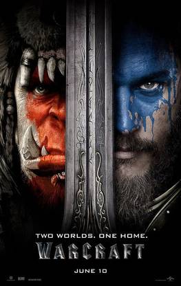 Warcraft Movie Warcraft Wow Movie Movie Poster Alliance Horde Lothar Durotan Travis Fimmel Matte Finish Poster B-917 Paper Print