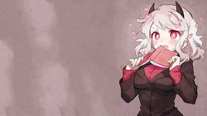 Anime Girls Helltaker Modeus Helltaker Sweater Matte Finish Poster Paper Print