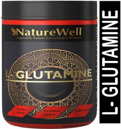 Naturewell L-Glutamine for muscle growth and recovery (G156) ultra Glutamine
