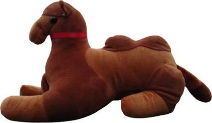 Ritu Shubhman's Creation Camel Soft Toy (45 cm) Soft Plush Stuffed Animal Giraffe, Dog ,Cat ,Camel ,Panda Tiger , Gorilla | Toys for Kids Boys Girls | Large Size Wild Animal  - 45 cm