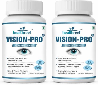 healthreef Vision Pro Plus Supports Healthy Vision 120 Tablets
