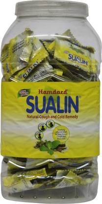 Hamdard Sualin Tablets Jar | Cold, Cough, 100% Pure Natural Tablets| 400 Tablet