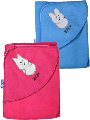 First Sleep Printed Crib Fleece Blanket for  Heavy Winter