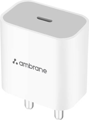 Ambrane 20 W 3 A Wall Charger for Mobile