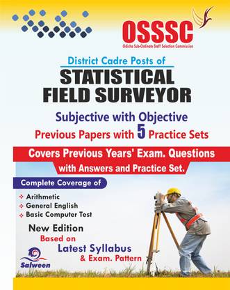 Statistical Field Surveyor exam book osssc posts with previous papers and 5 practice sets