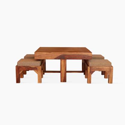 Flipkart Perfect Homes Solid Wood Coffee Table