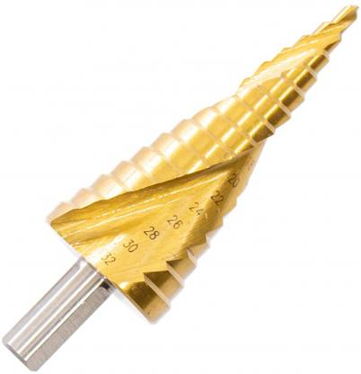 Inditrust Heavy duty Spiral Step Drill bit 4-32mm (Pack of 1pc)