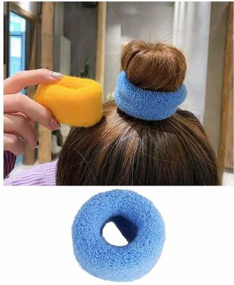 Creeknest Women Soft Towel Rubber Hair Band in Multicolor Rubber Band