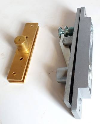 Hardware Door Pivot Hinges, Heavy-Duty Hinges for Wooden Doors (1 Set) Butt/Mortise Hinge