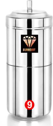 BURRDOFF Indian Coffee Filter for Home (450ml/5-6 Cup) Indian Coffee Filter